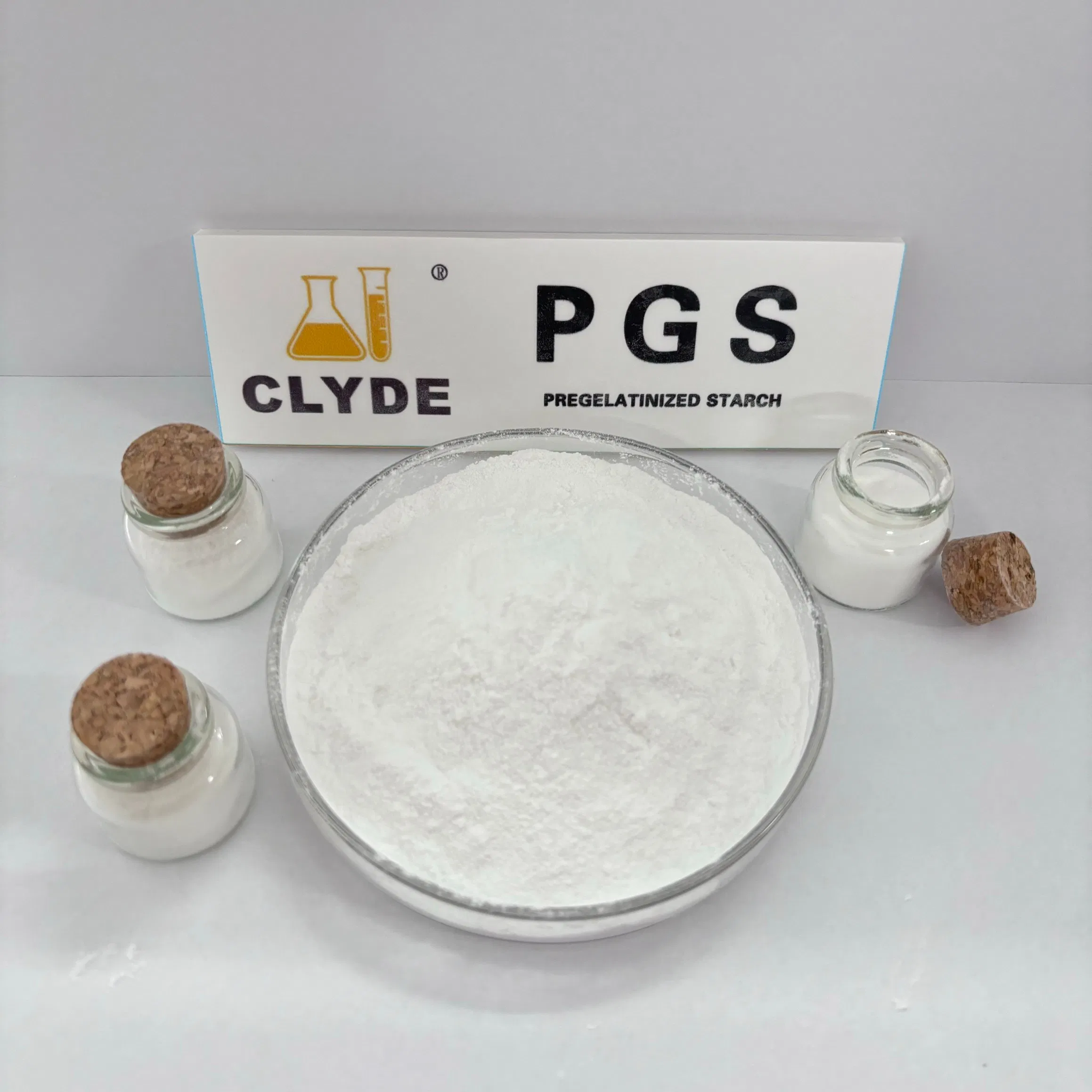 High-Quality Dry-Mix Mortar Gypsum Plaster Thickener Stabilizer Pregelatinized Starch
