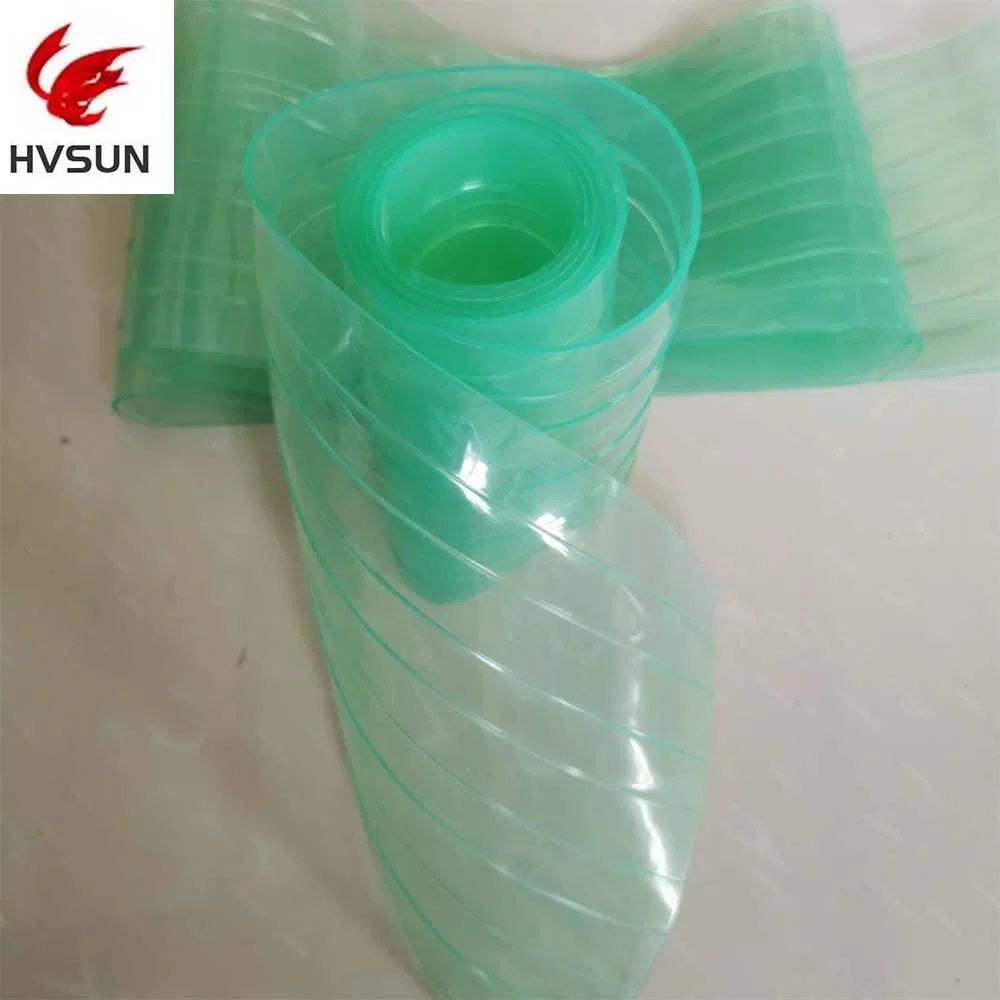 Heavy Duty Thick Transparent Blue PVC Strip Door Curtain Energy Saving Anti-Condensation Industrial Cold Room Freezer Air Curtain Soft Plastic Long Lasting
