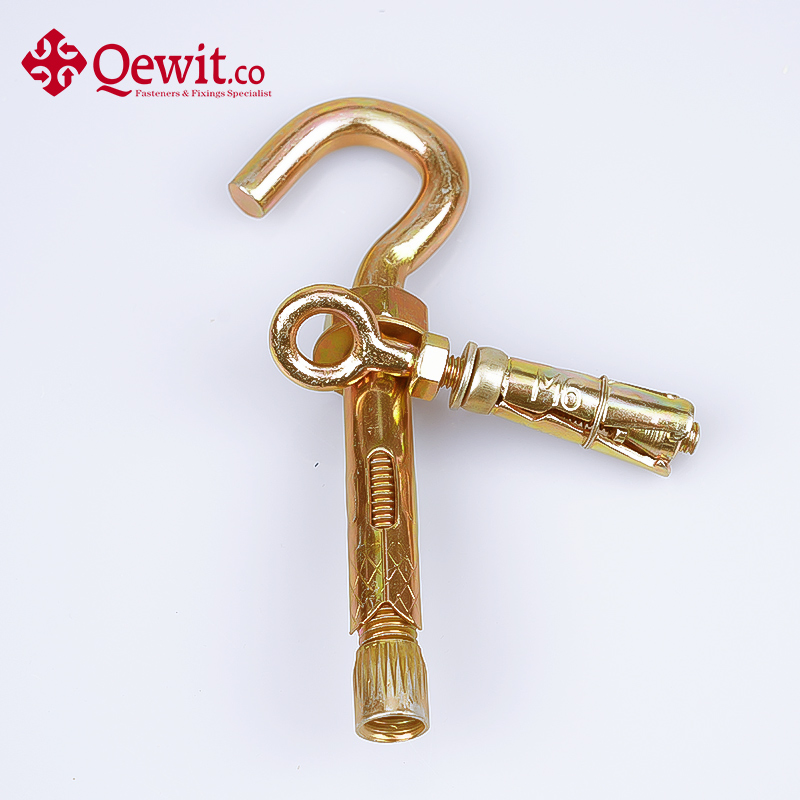 Анкер-болт с проушиной и крюком, UNC/UNF/метрика