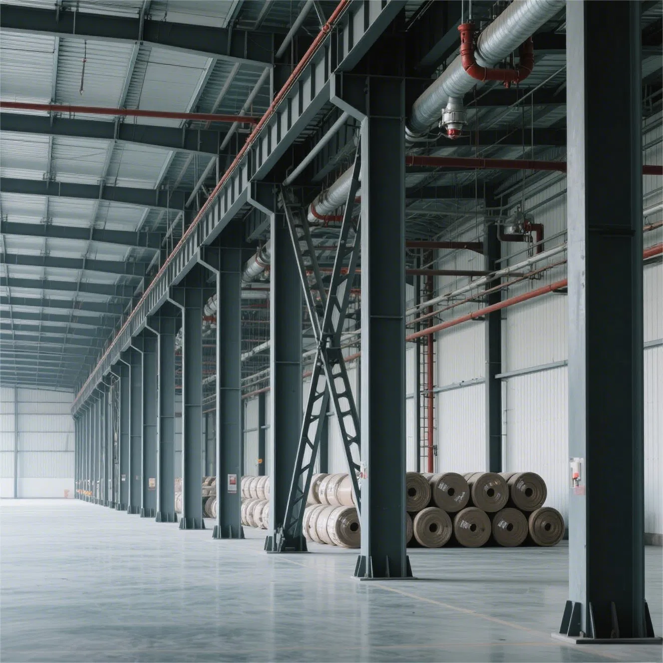 Customizable Heavy-Duty Steel Warehouse Designed for Extreme Weather Resilience