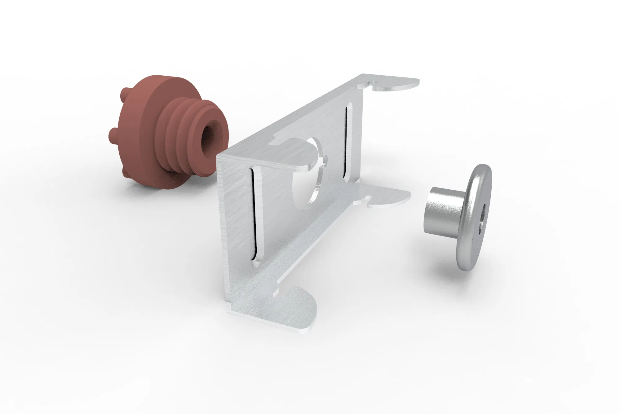 Interior Acoustic Residential Ceiling Soundproofing Drywall Metal Furring Channel Mounting Clip Rubber Sound Isolation Silent Whisper Clips Acoustic