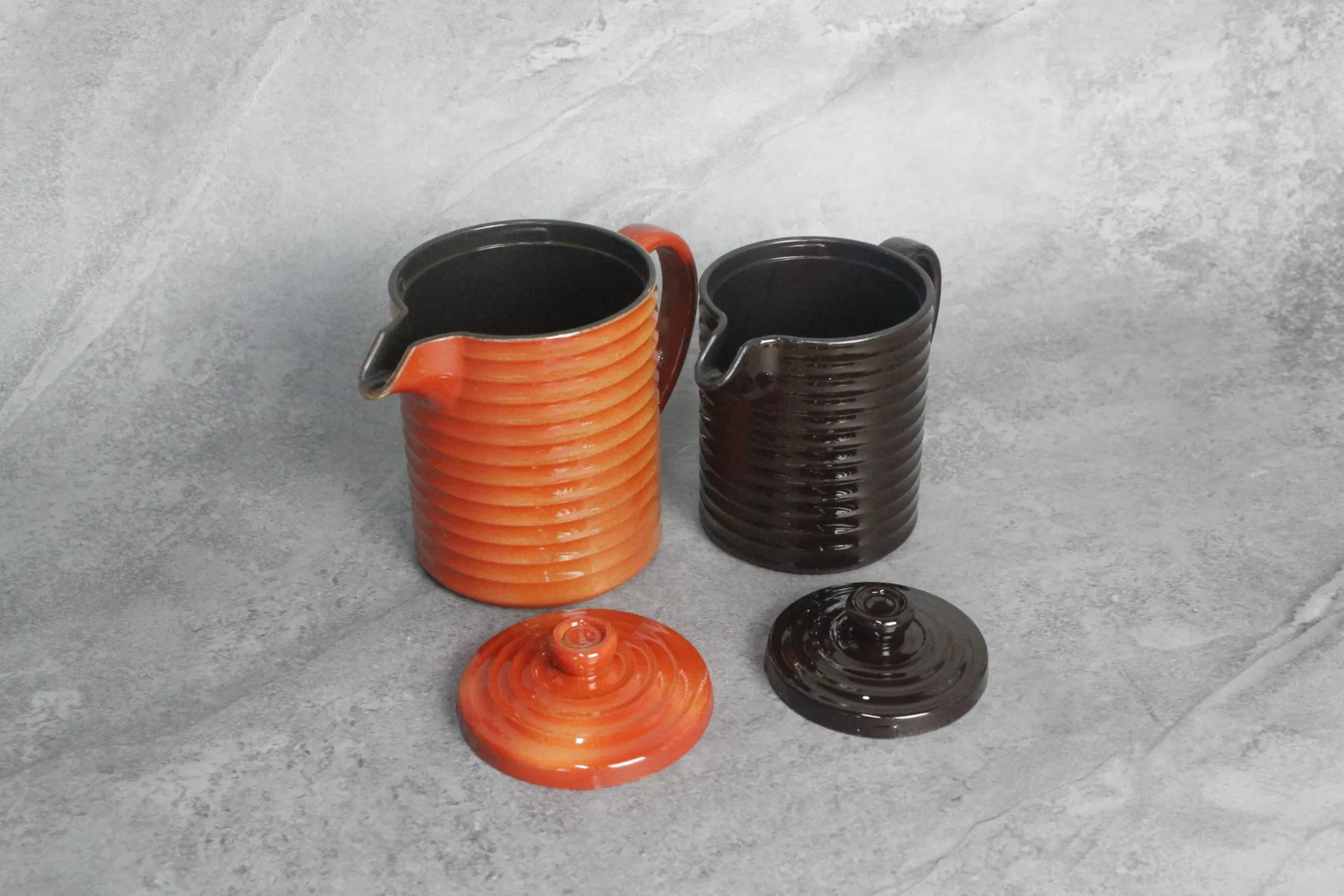 Durable Restaurant Plastic Soup Kettle with Mouth Lid Cover