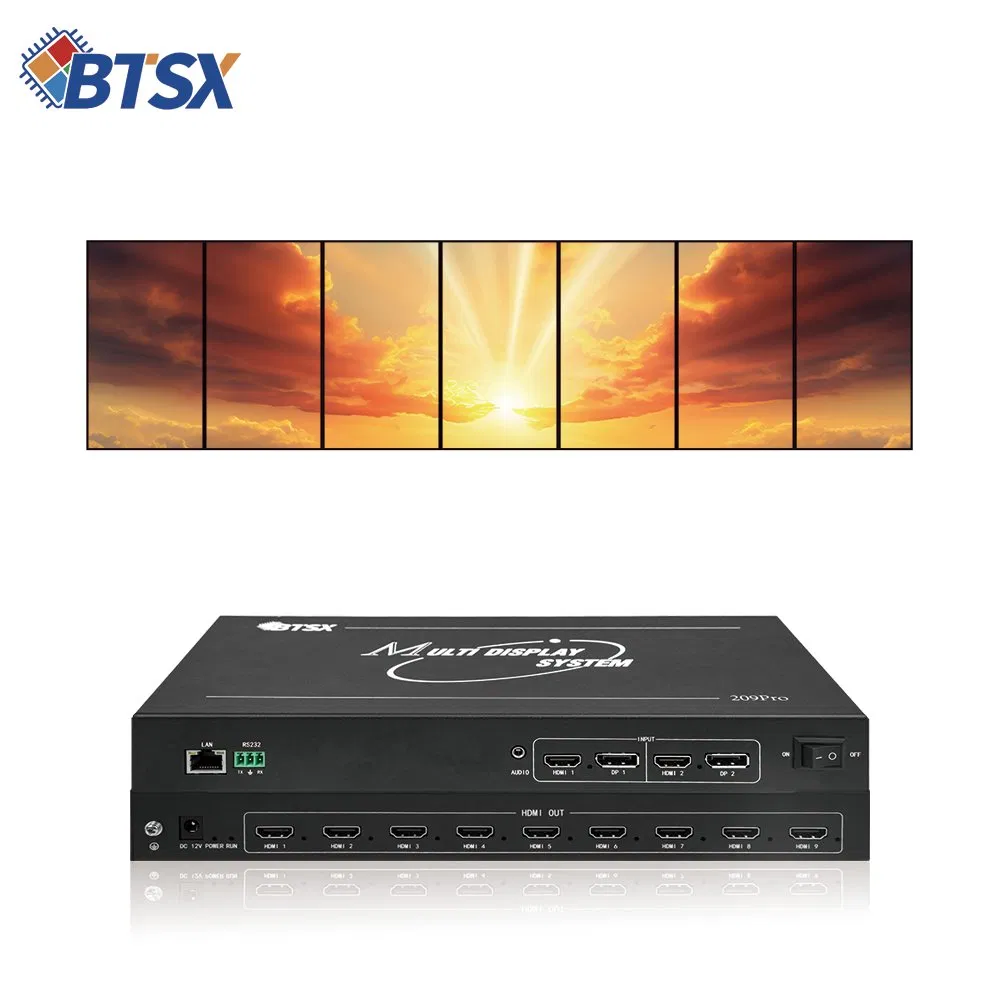 Разветвитель HDMI BIT-MSE-209Pro для видеостен 3x3