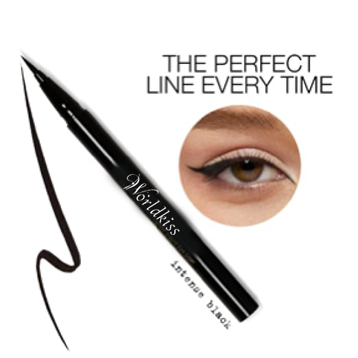 Liquid Eye Liner, Stay All Day Makeup with Fine Brush Tip Lasting Satin Finish, Smudge-Proof & Transfer-Resistant