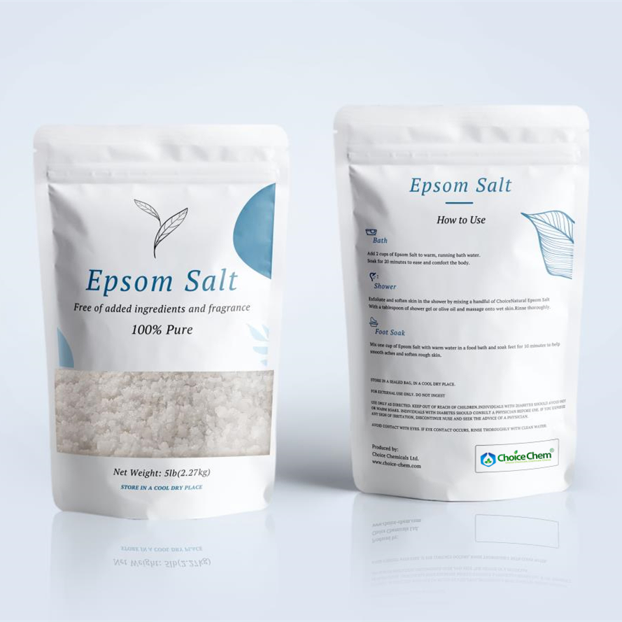Wholse Private Good Quality Bulk Mgnesium Epsom Bath Salt
