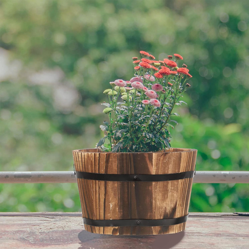 Ведро деревянное 3 штуки