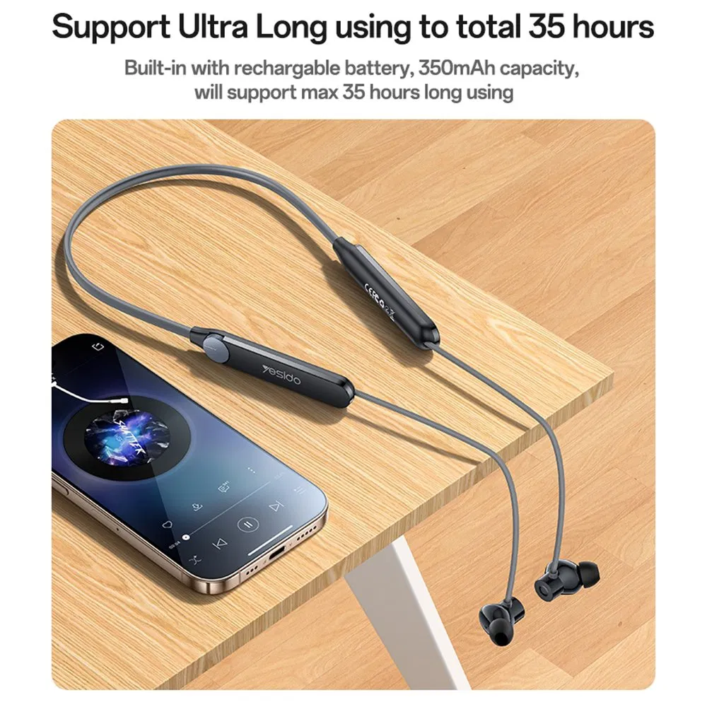 Наушники Yesido Ysp30 Bluetooth с шумоподавлением