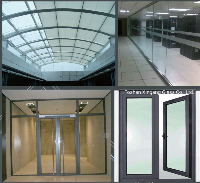 Borosilicate Glass 4.0 for Fireplace Curtain Wall Glass Window Glass