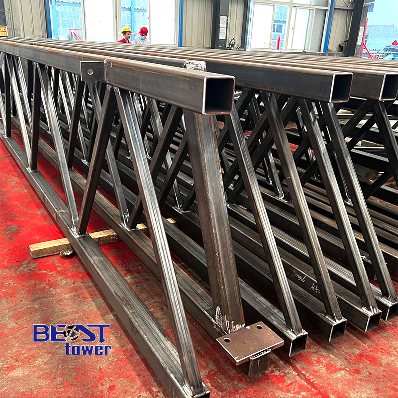 Galvanized Prefab House Prefabricated Steel Structure Building Construction Steel Frame Matel Material Shed Factory Industrial Warehouse