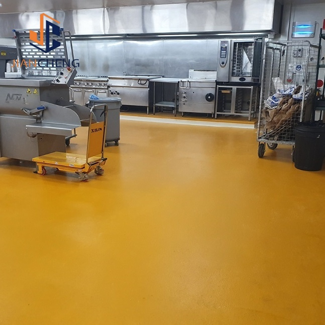 Four-Component High-Strength Polyurethane and Cementitious Based for Kitchen Flooring System