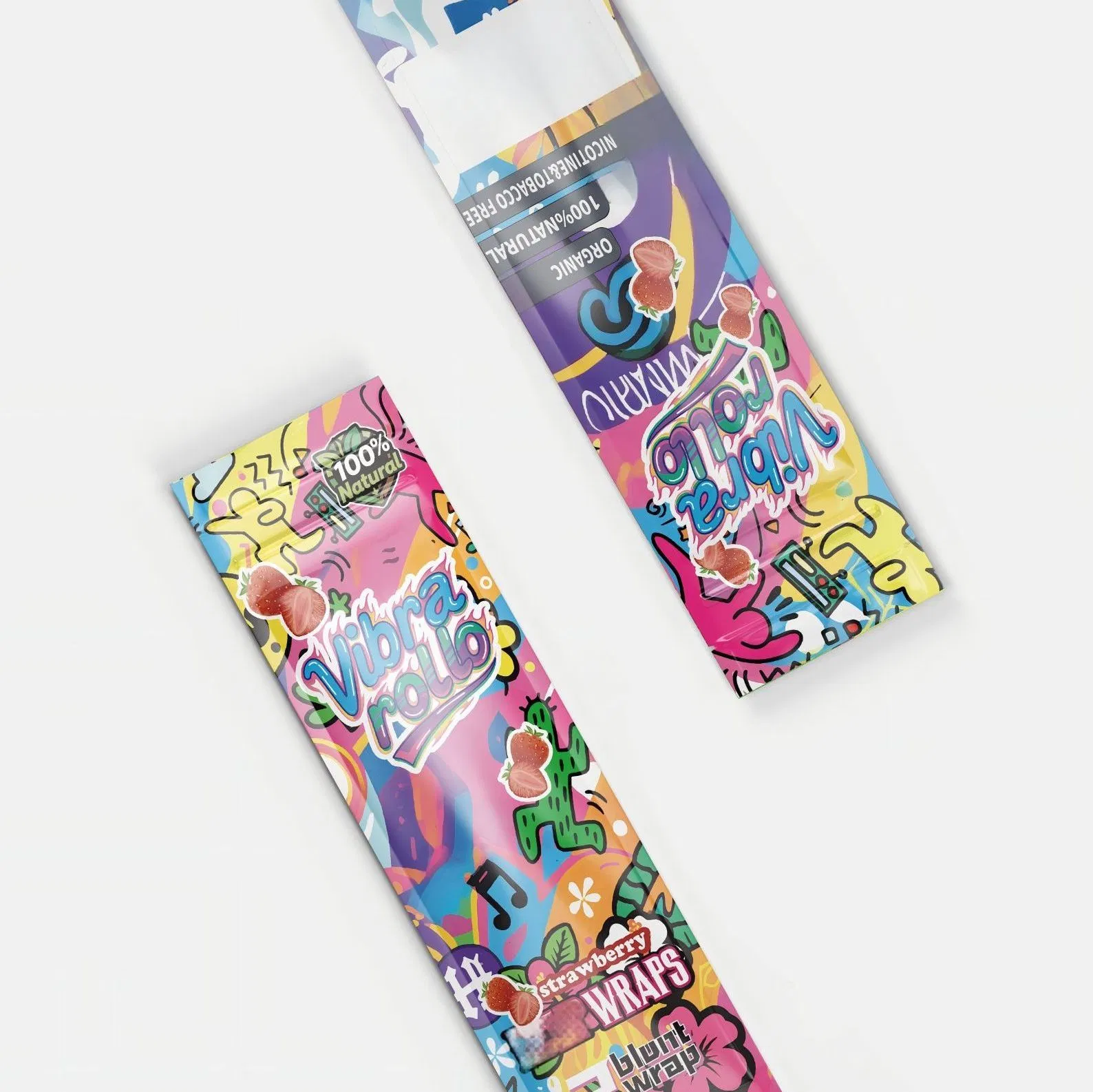 Bulk Order Tobacco Papers Chocolate Flavor Rolled Blunt Wraps