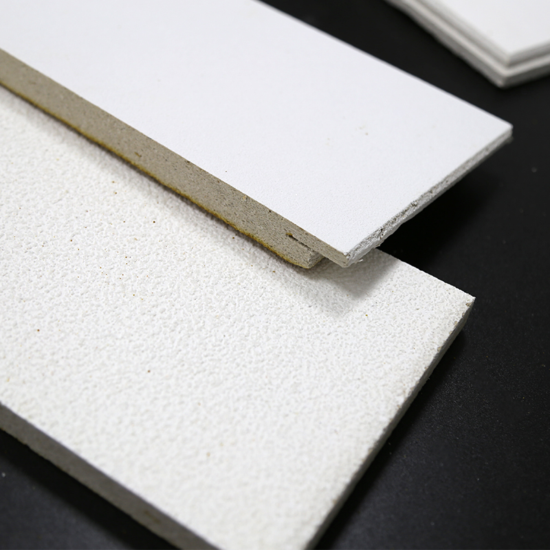 Mineral Wool Recyclable Plasterboard Customized Fireproof Ceiling Tiles with CE for Household