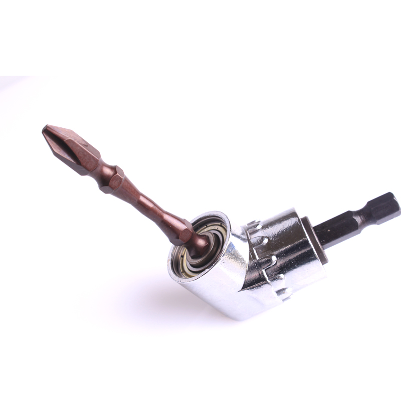 Versatile Right Angle Adapter with Durable Hex Shank Design