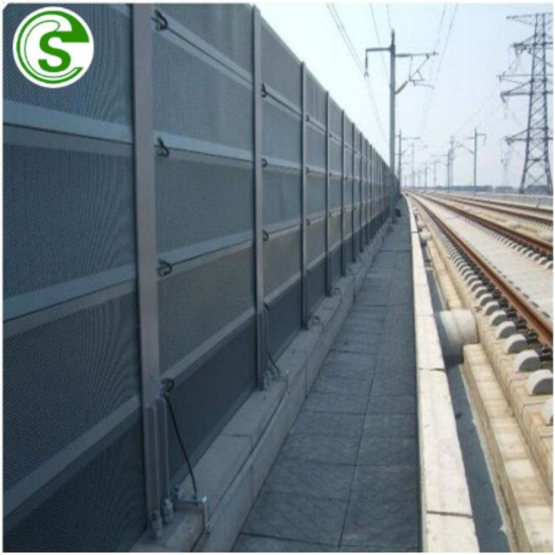 Hot Selling Galvanized Reduce Noise Sound Barrier for Highway