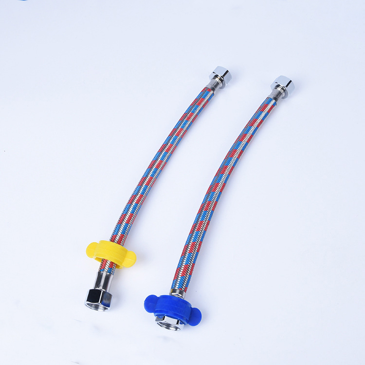 Stainless Steel Wire Water Heater Connection Flexible Hose Pipe for Bathroom