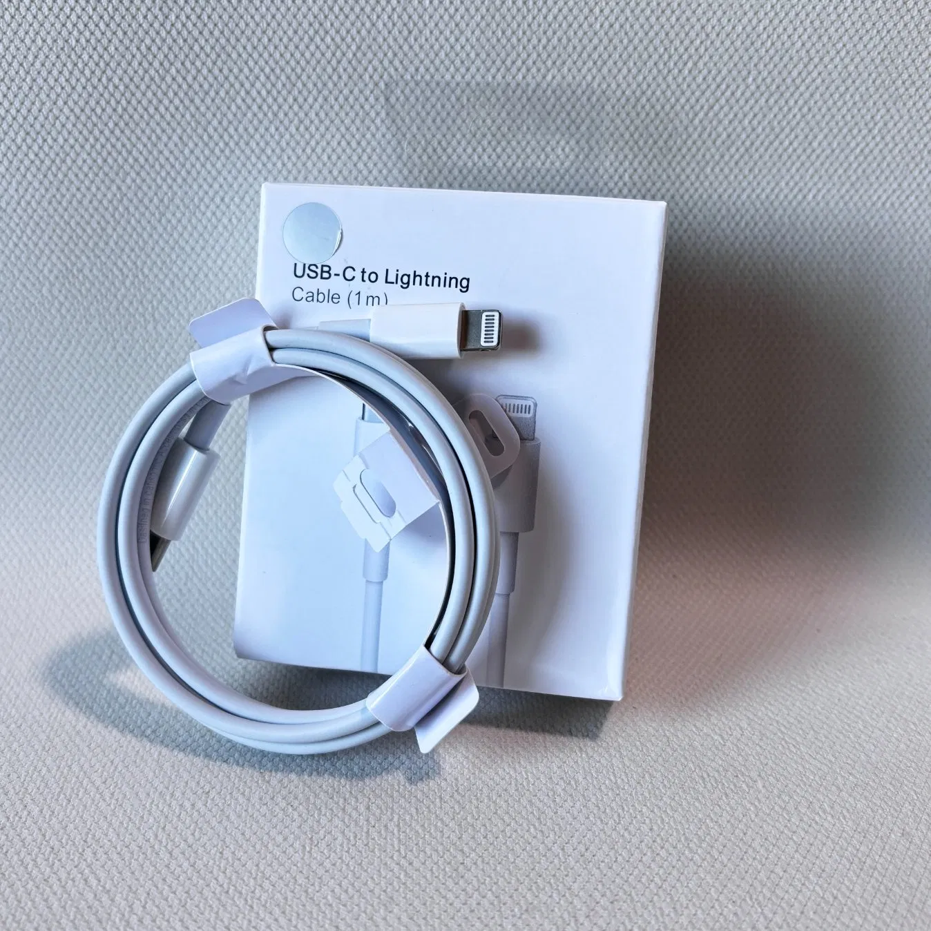Кабель USB-C — Lightning 60W, 1м, быстрая зарядка