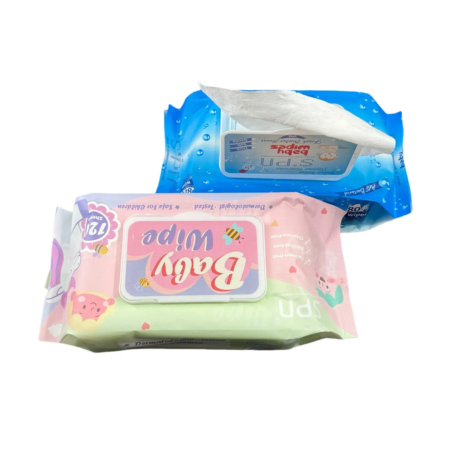 Bamboo Fiber Biodegradable Organic Baby Cleaning Wipes Baby Wet Towels Daily Use Disposable Baby Wet Towels