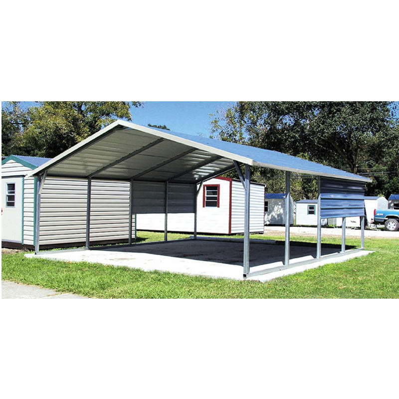 Assembling Cheap Foldable Removable Metal Prefab Portable Car Awning Outdoor