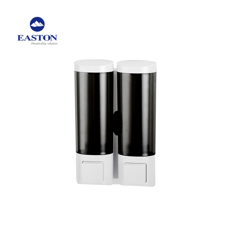 Bathroom Set Translucent Durable Plastic Liquid Soap Dispenser