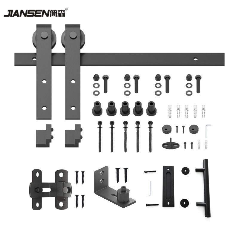 Modern Sliding Barn Door Hardware Kit for Chic Spaces