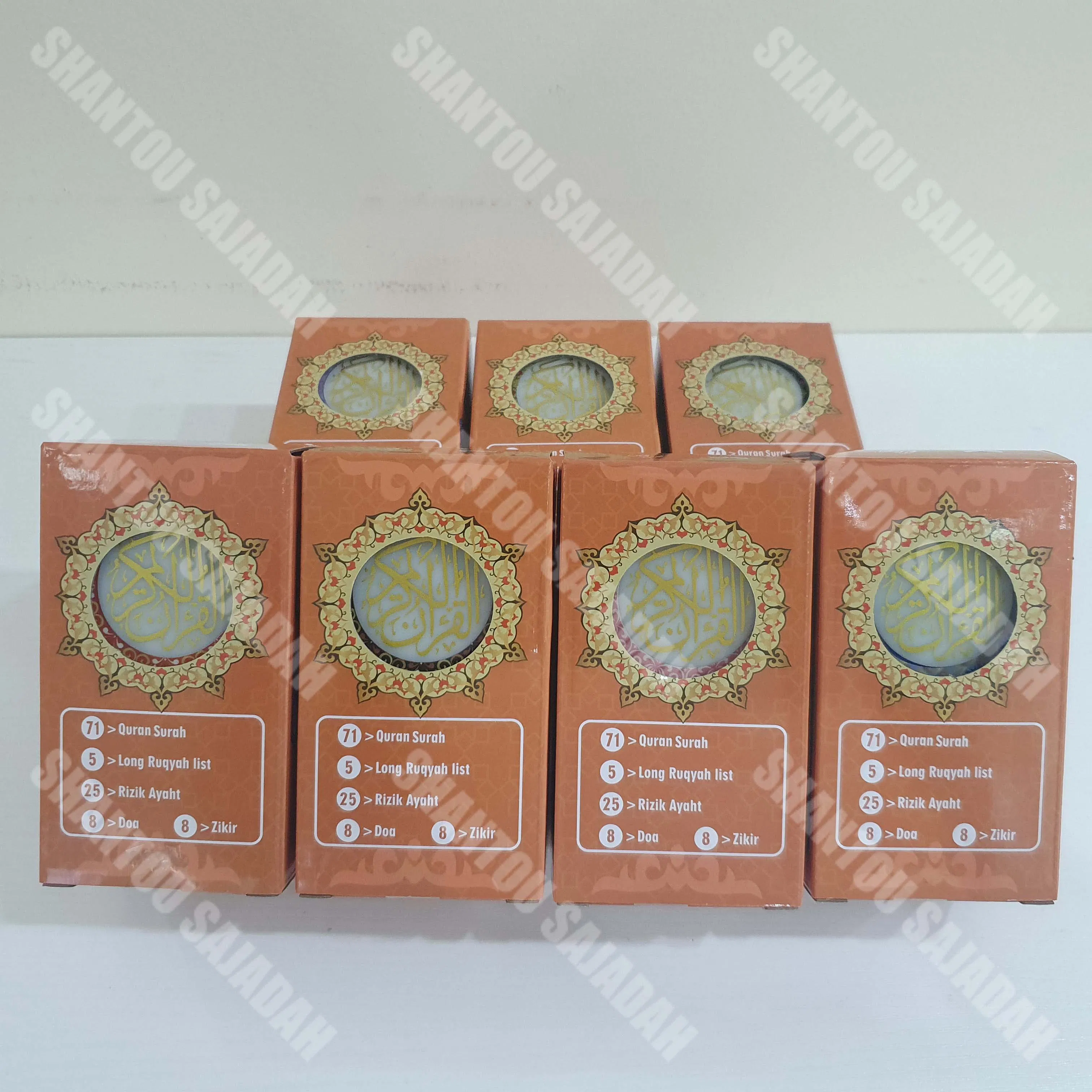 2025 Shantou Sajadah Zk60 PRO Mini Player Arabic Direct Audio Meditation Koran Speaker with LED Light in Europ Plug