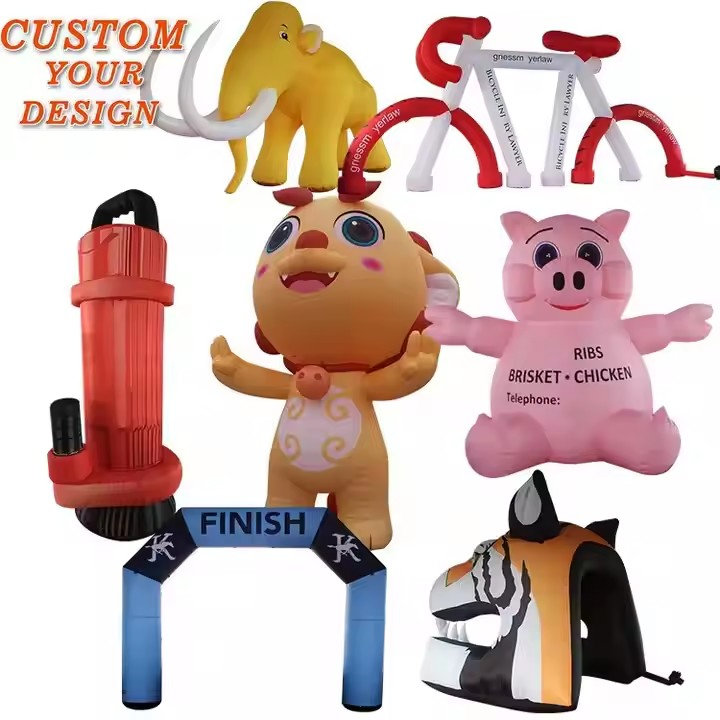 Stage Decoration Giant Inflatable Cartoon Inflatable Display Equipment