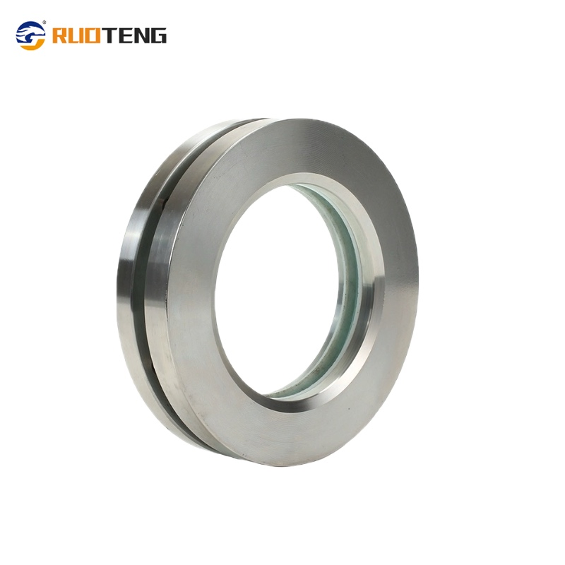 [Ruoteng] DN50 Stainless Steel 304/316L Oil Tank Cover Plate Fluid Flow Observe Sanitary Flange Sight Glass