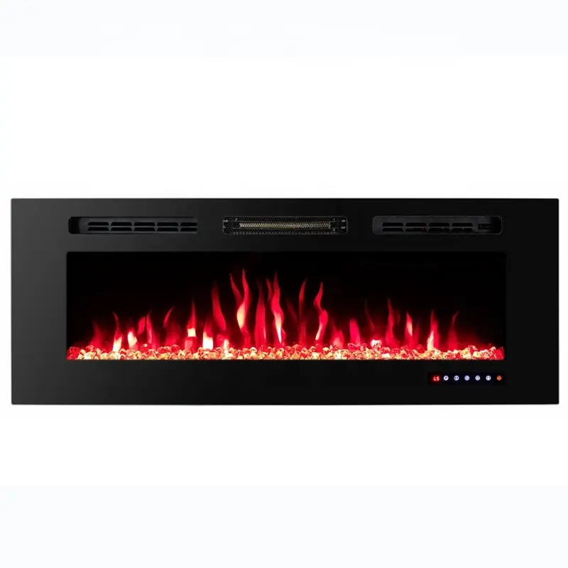 Decor Modern Remote Control Decorative Electric Hanging Fireplace for Building Heater