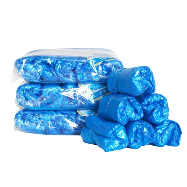 Durable Dustproof Elastic Band Reusable Plastic Shoe Covers