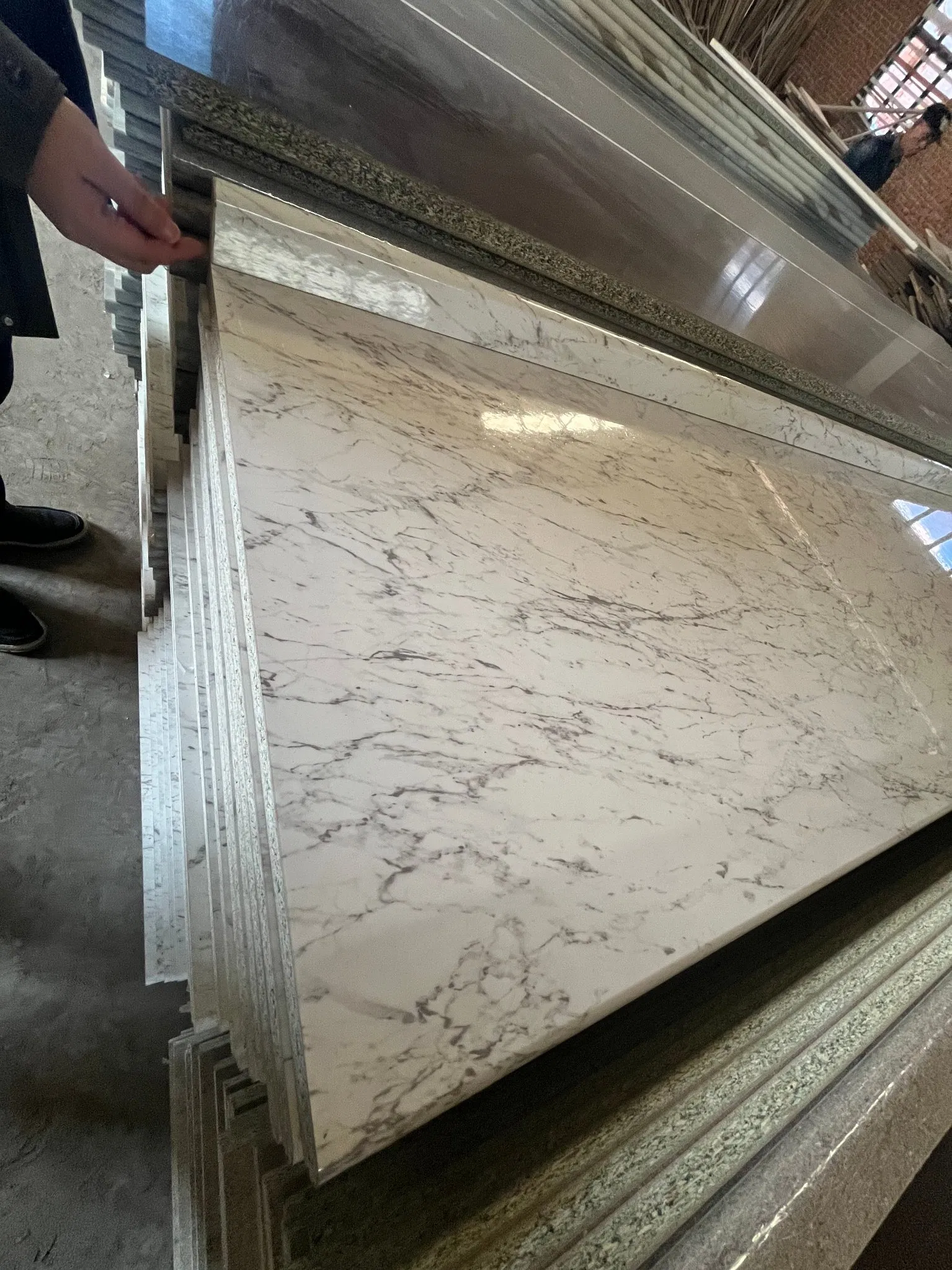 3000X33mm, HPL Finish Good Quality Chipboard Worktops/Countertops/Kitchen Tops