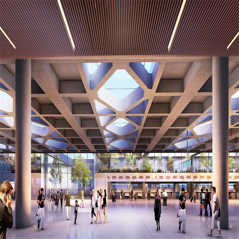 Quick Build Steel Construction Building Steel Structure Airport Terminals