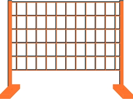 American Temporary Guardrail Movable Galvanized Temporary Fence Panel/Chain Link Fence