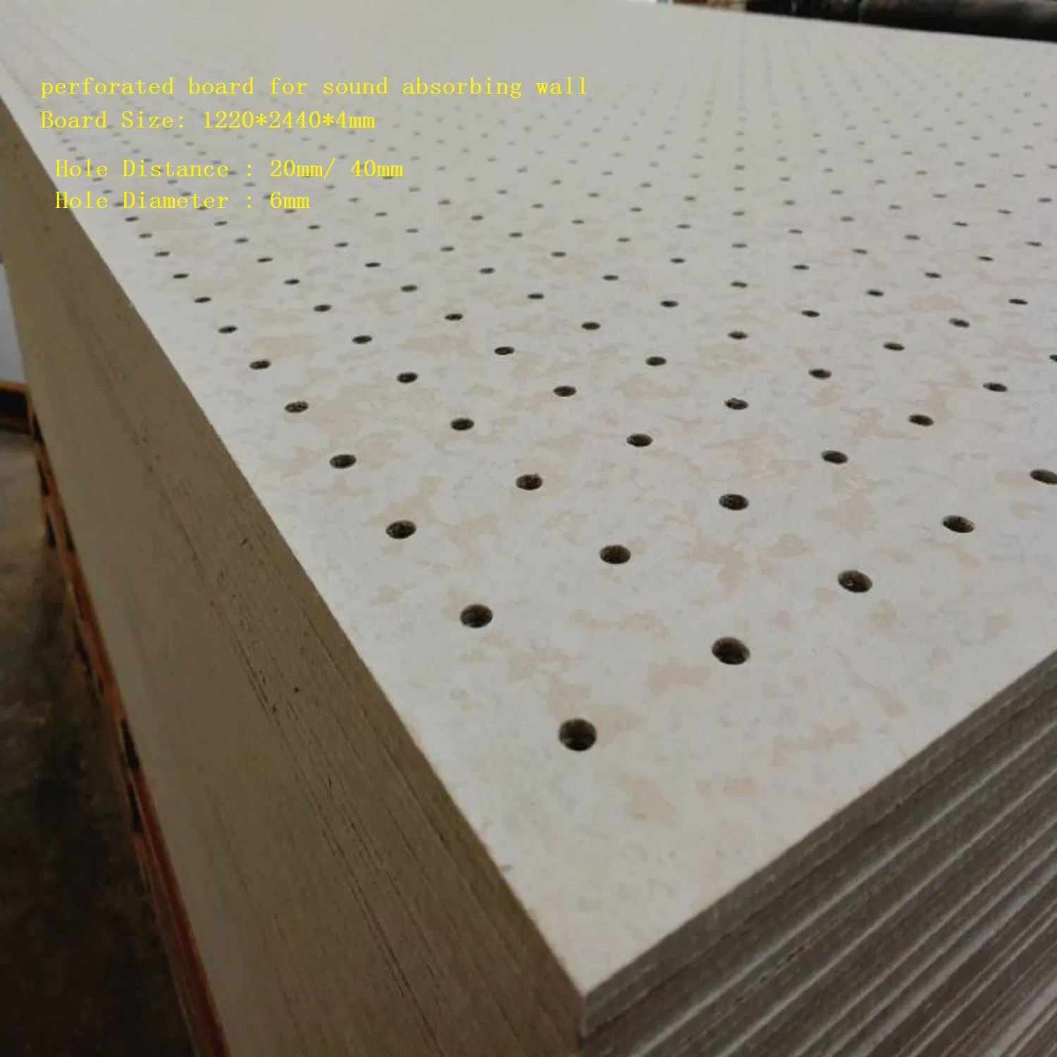 Perforated Calcium Silicate Board- Soundproof Board with Asbestos Free