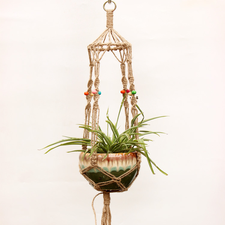 Natural Custom Design Pot Hanger Indoor Plant Hangers Flower Pot