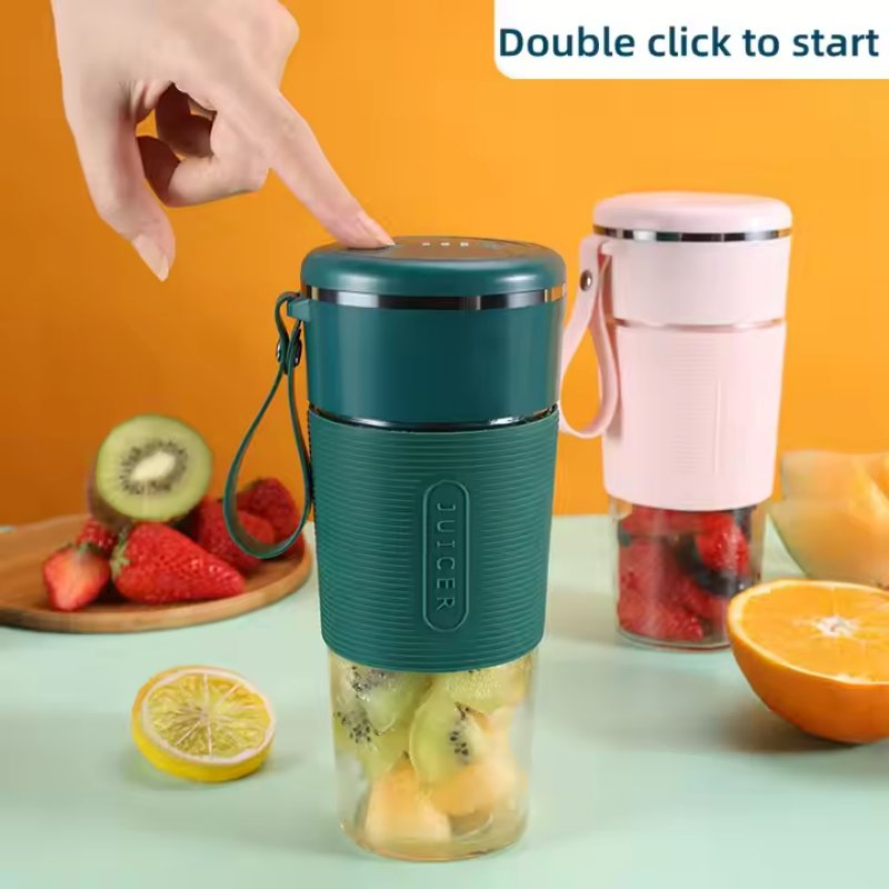 Hot-Selling Household Portable Mixer Juicer Food Grade Plastic Bottle Fruit Vegetable Blender