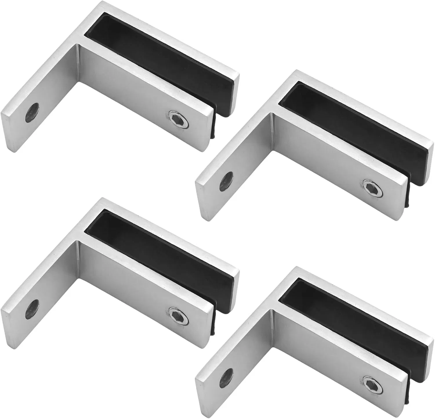 F Shape Glass to Wall Holder for Pool Fence Glass