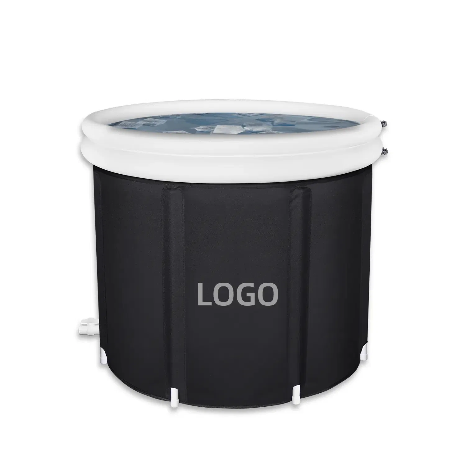 Разборная ванна для ледяных ванн, надувная