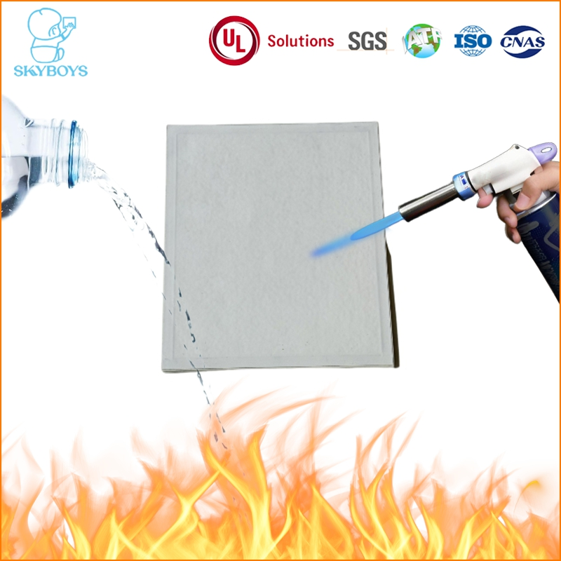 Ceramic Fiber Aerogel Mat for Smartphones Battery Packs IGBT Modules RF Boards