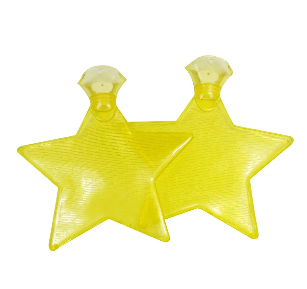 Stylish Pentagram Shape Hot Water Bottle for Winter Use