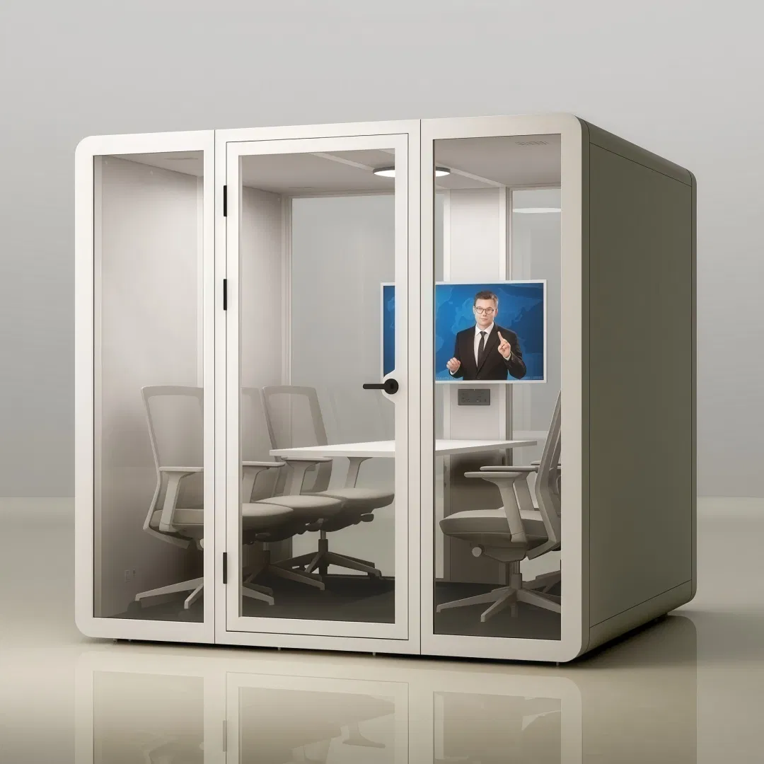 Innovative Soundproof Isolation Office Booth for Executive Meeting Spaces