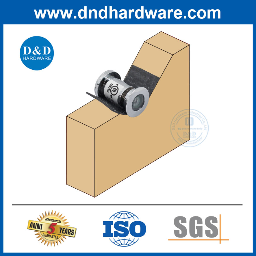 Door Viewer Peephole Protection Kits Gasket Intumescent Pads for Security