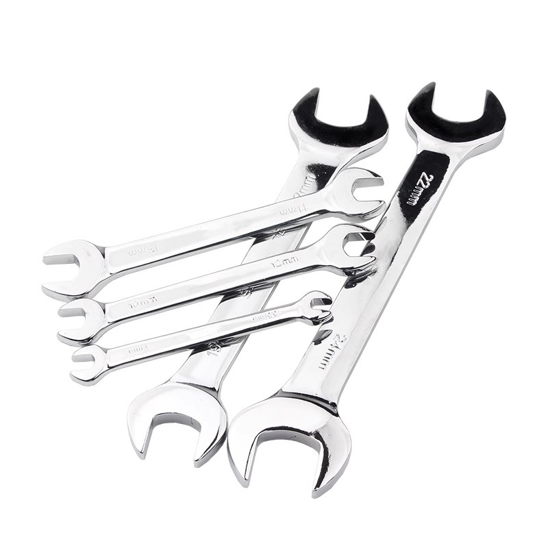 Double Open End Spanner Double Open End Flat Wrench Size 7 8 10 12 13 14 15 17 19 22 24mm Spanner