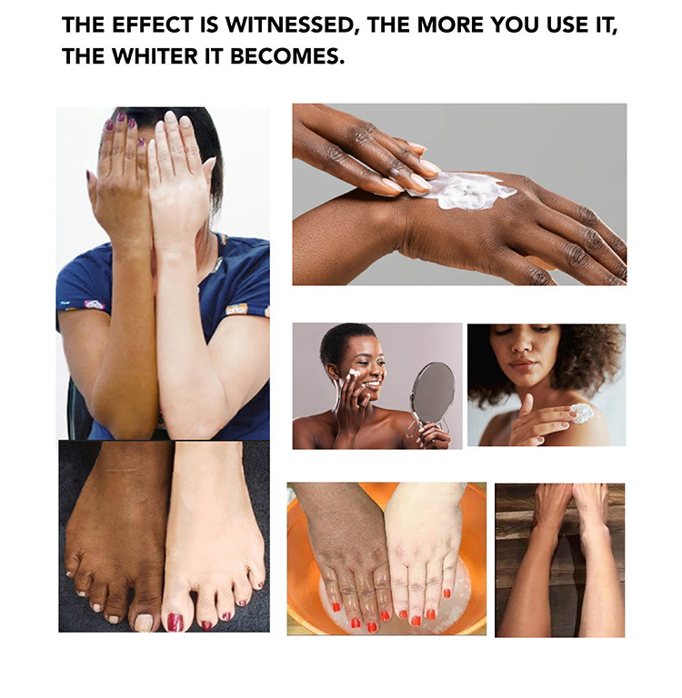 Tender Whitening Cream Lotion Joint Exfoliating Quick Brightening Body Emulsion Refreshing Face Cream