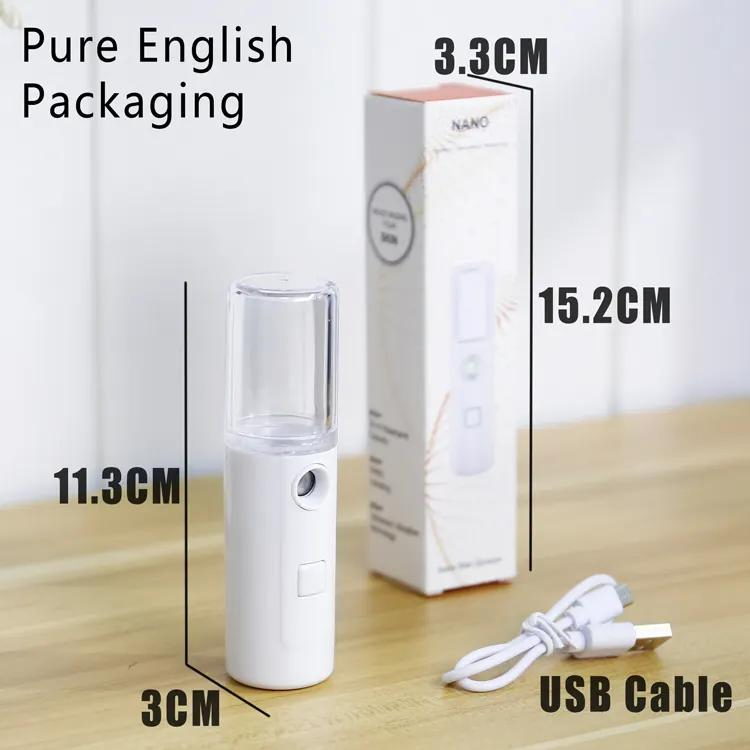 Auto Touchless Hand Disinfection Alcohol Nano Mist Sprayer Dispenser Small Spray Electric Automatic Alcohol Sprayer