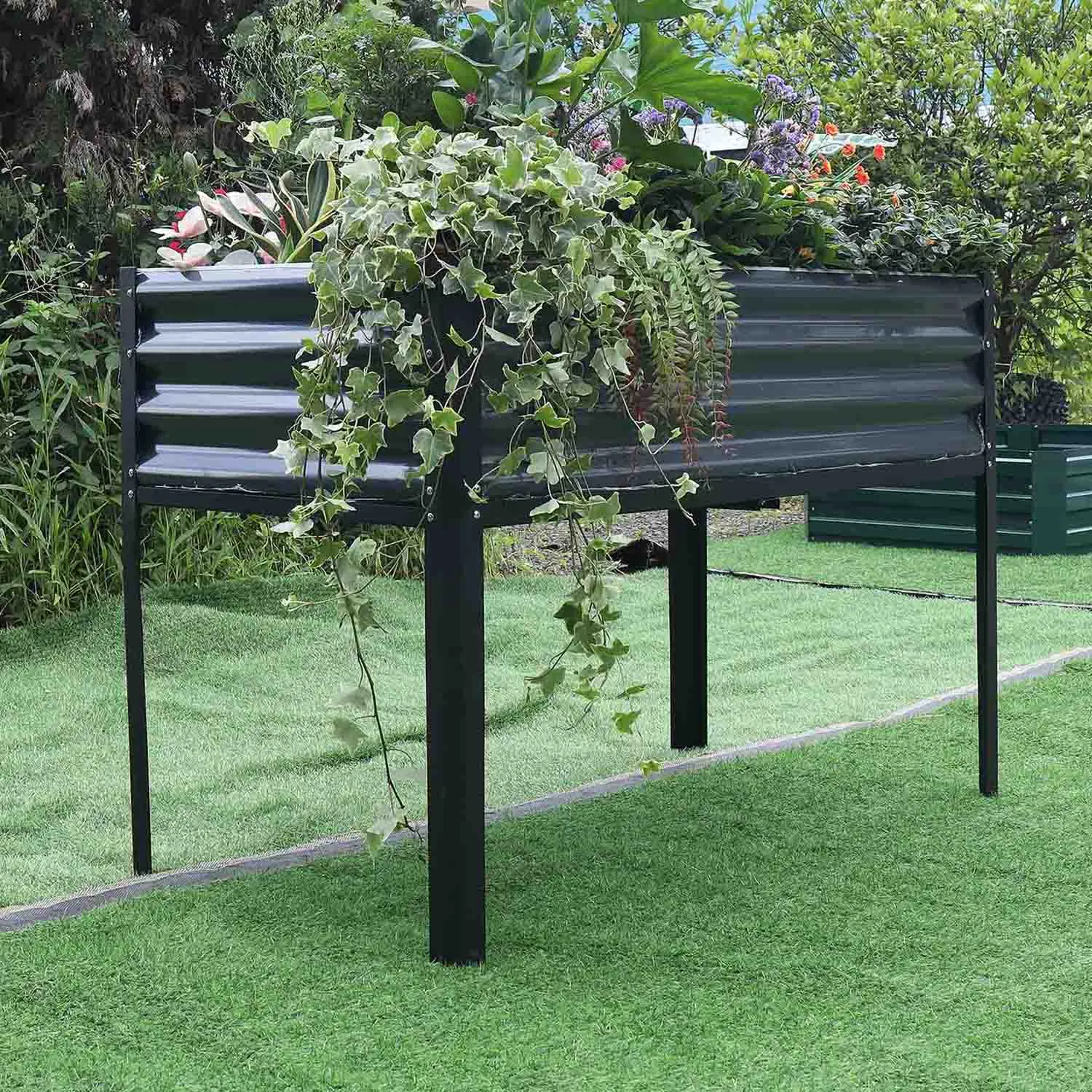 Steel Raised Garden Beds Metal Flower Stand Er1206030/80