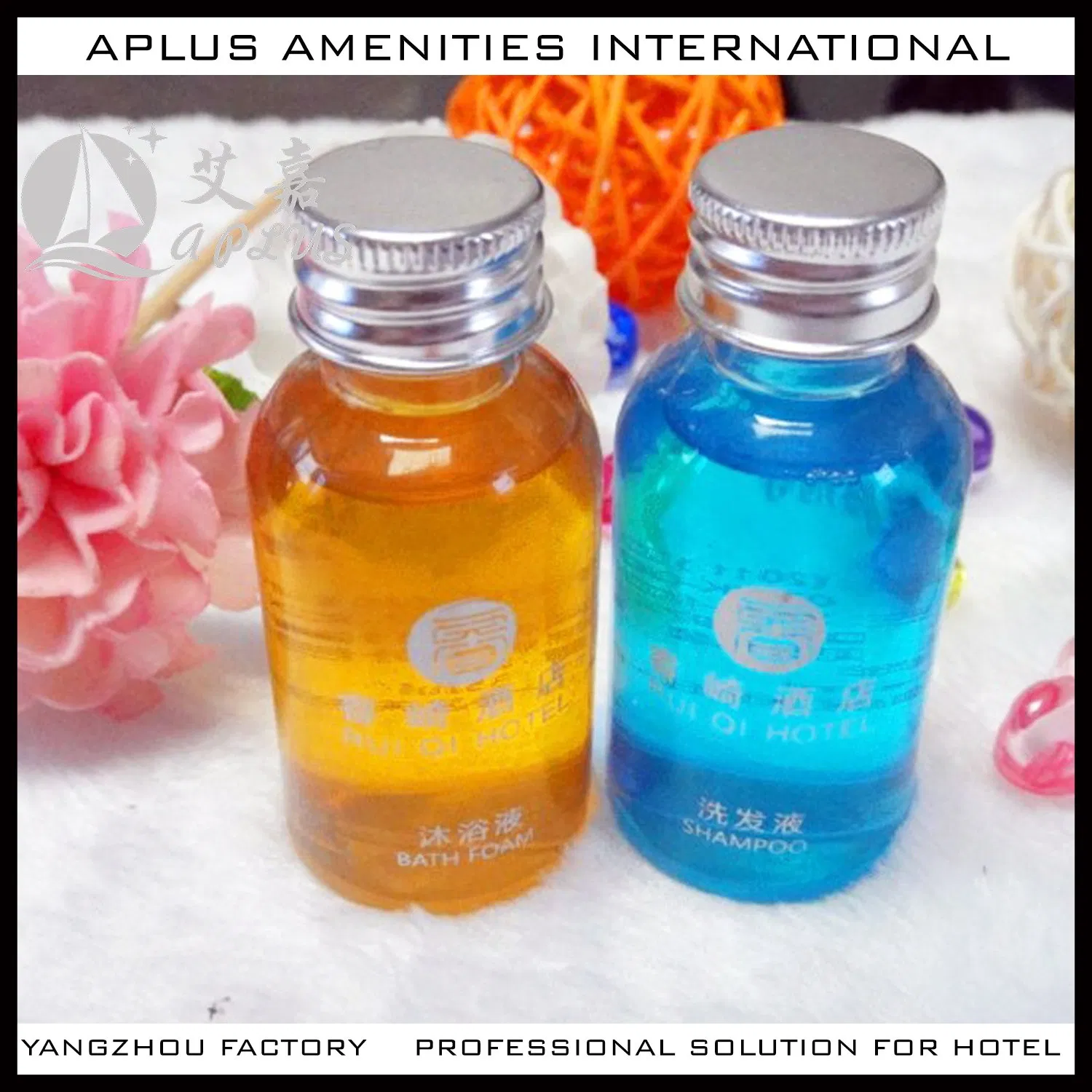 High Quality Empty Hotel Shower Gel Shampoo Bottles 30ml 50ml Pet Bottle for Sale 02