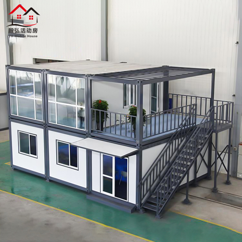 Detachable /Flat Pack Prefabricated Modern Design Welding Shipping Container Housef for Living/Office/Accomodation/Shop/Restaurant