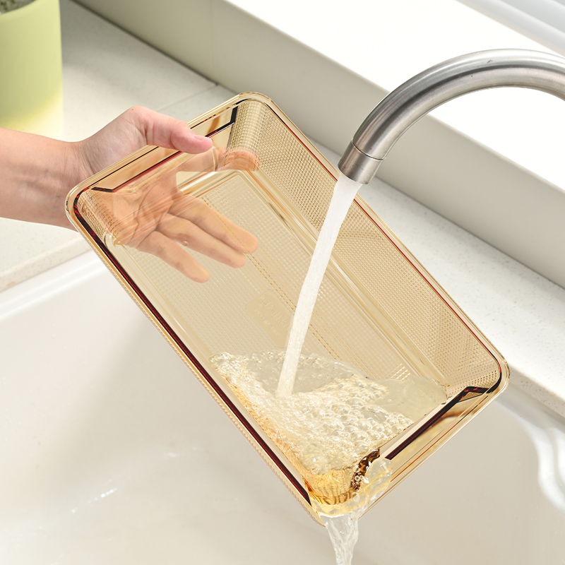 Diamond Round Square Shape Colored Bakeware Glass Bake Pan for Food Fish Fruit Sala Kitchen Supplies Vegetable Salad