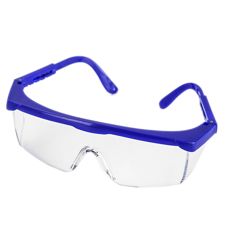 Ce En166 & ANSI Z87.1+ PC Material Anti-Scratch Adjustable Legs Eyeglasses Eyewear Protective UV Safety Glasses Goggles