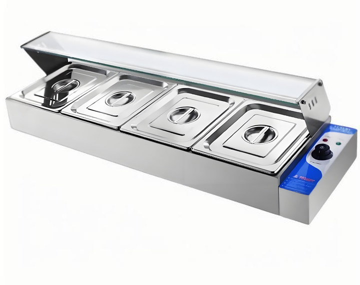 User-Friendly Commercial Food Warmer Countertop Electric Soup Bain Marie